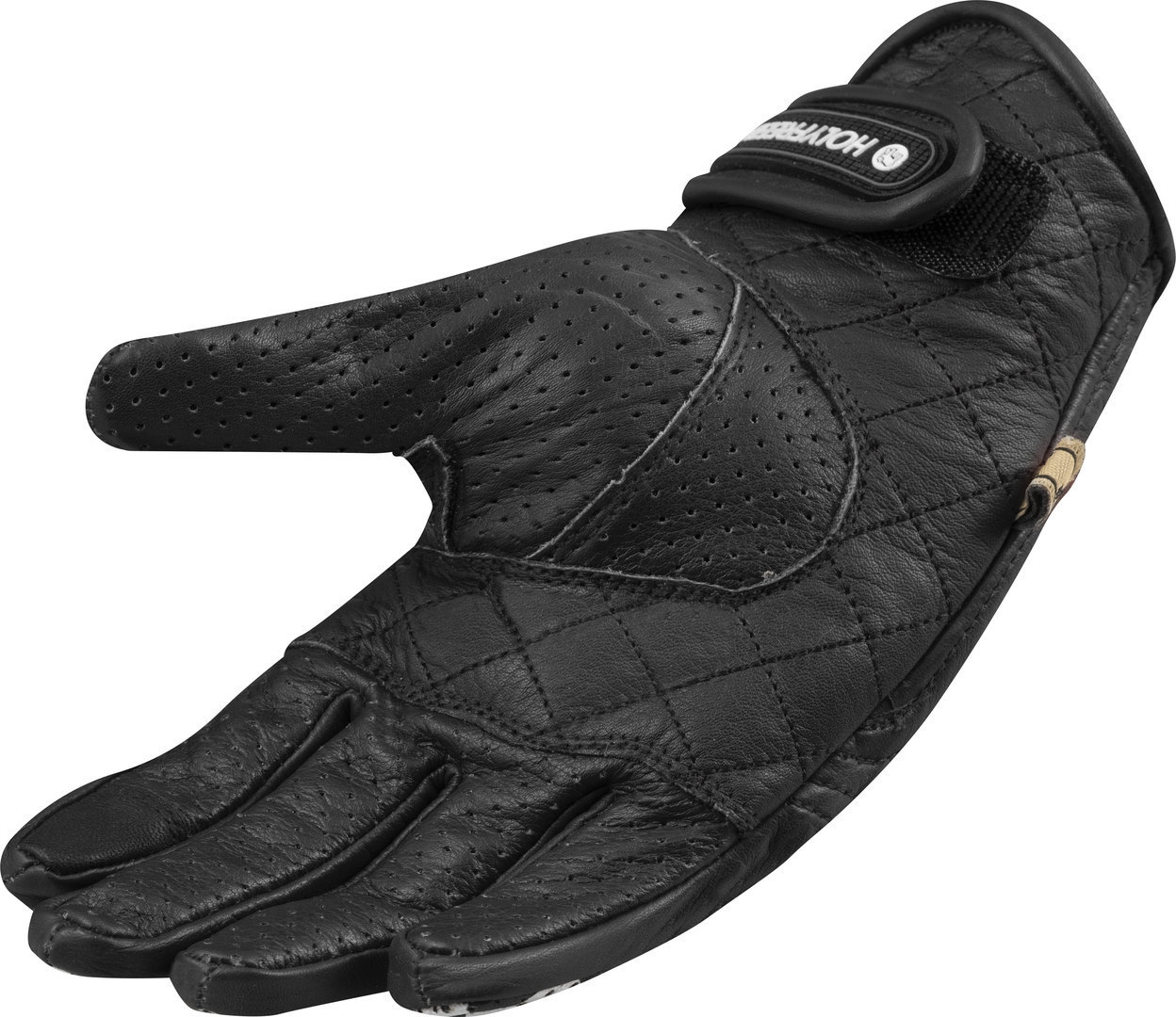 HolyFreedom Bullit Perforated Motorcykel handsker Sort/hvid L Figur 2