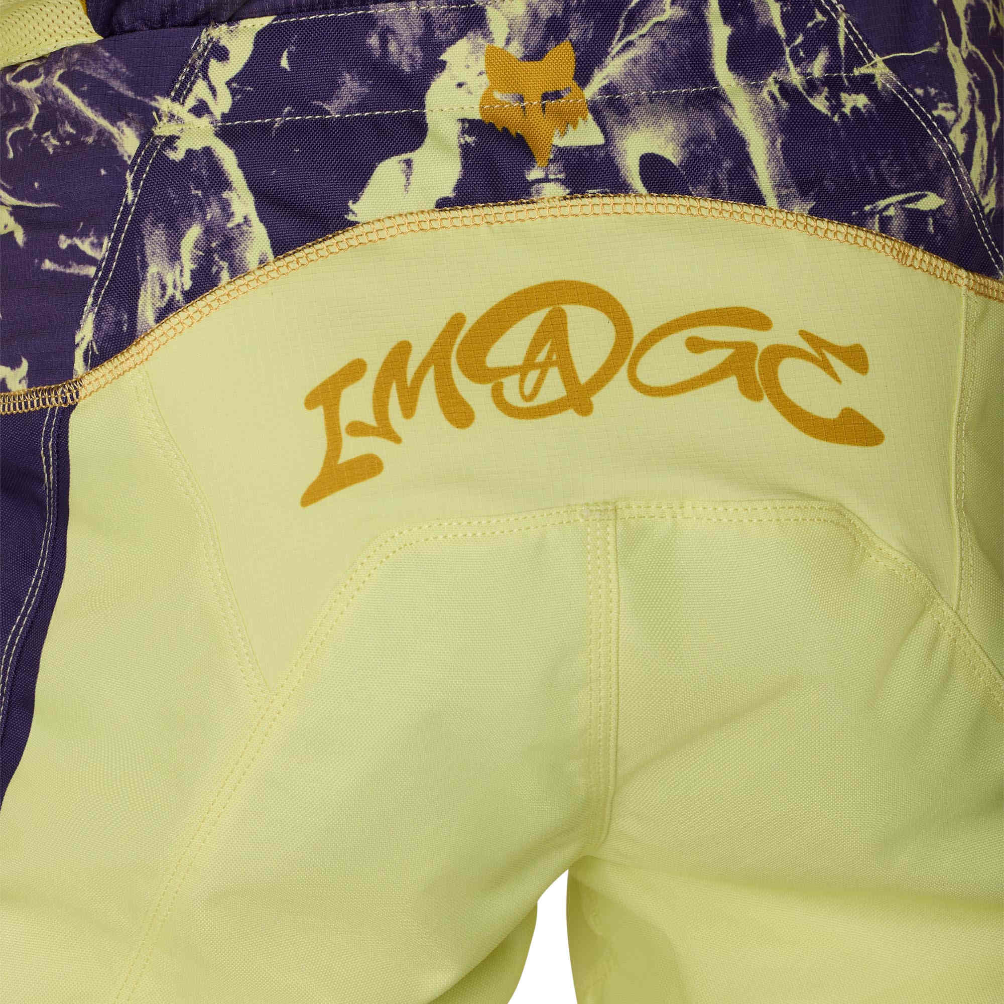 Side view of FOX 180 Image Print Motocross Pants