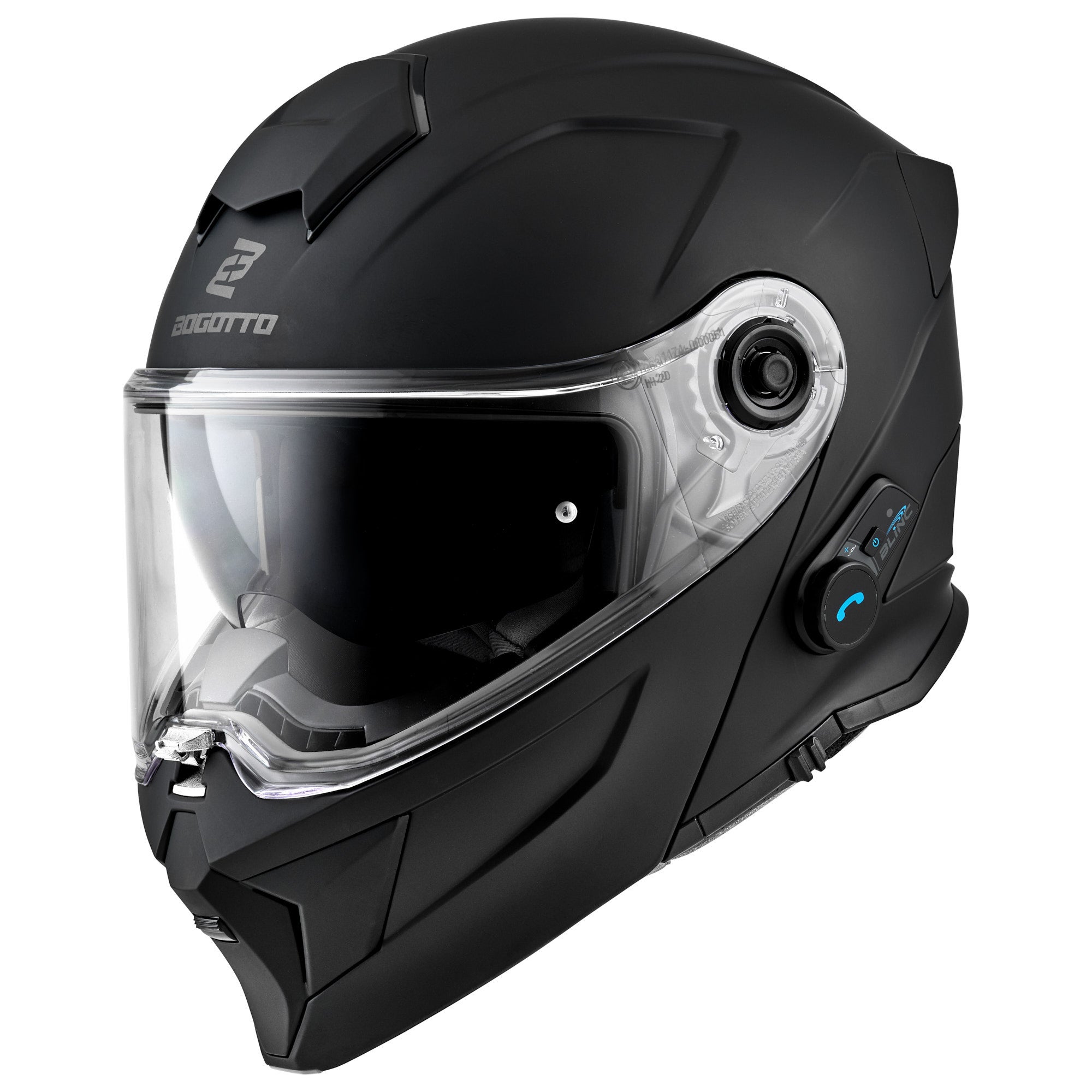 Bogotto H276 Bluetooth Enduro modulární helma Black Matt L (59/60) Obrázek 3