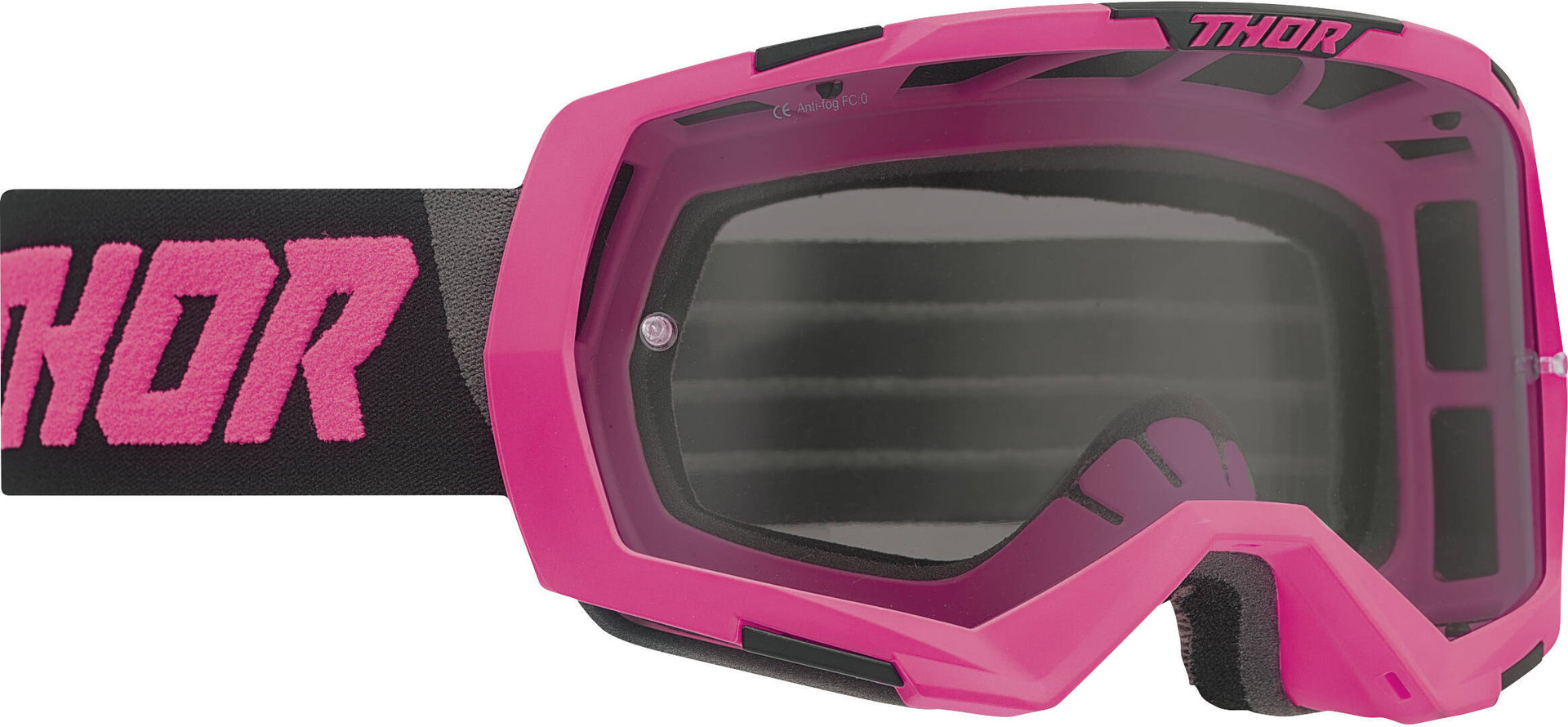 Thor Regiment Ochelari de motocross roz/negru Figura 1