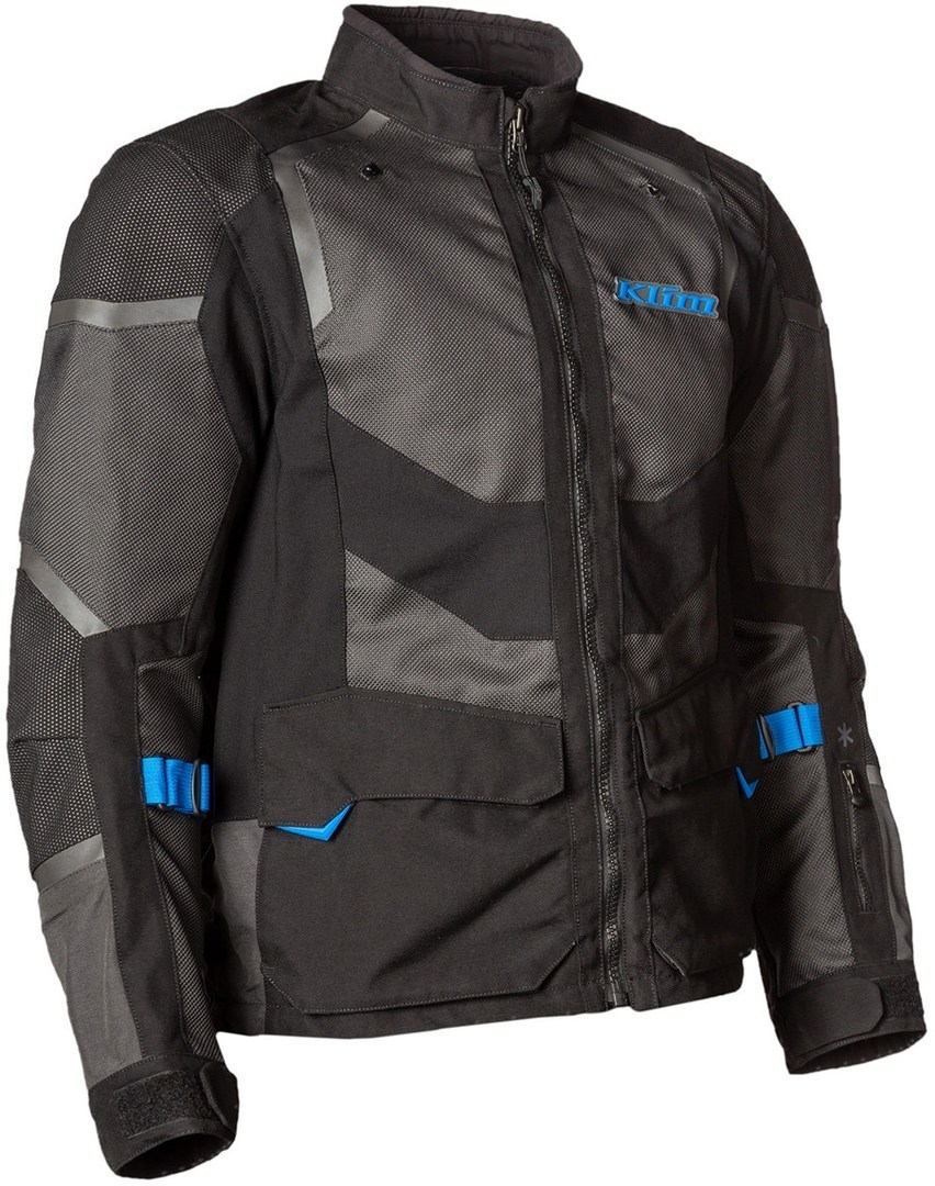 Klim Baja S4 Motorcycle Textile Jacket black/grey L Figure 3