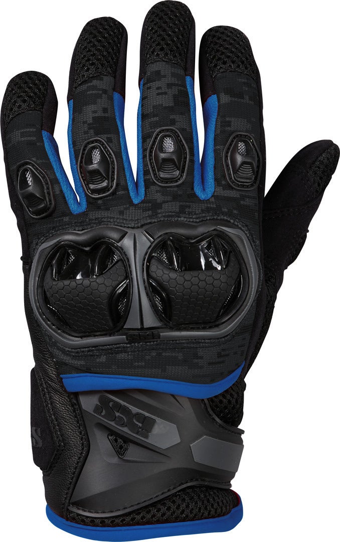 IXS LT Montevideo Air S Motocross handsker sort/grå/blå L Figur 1