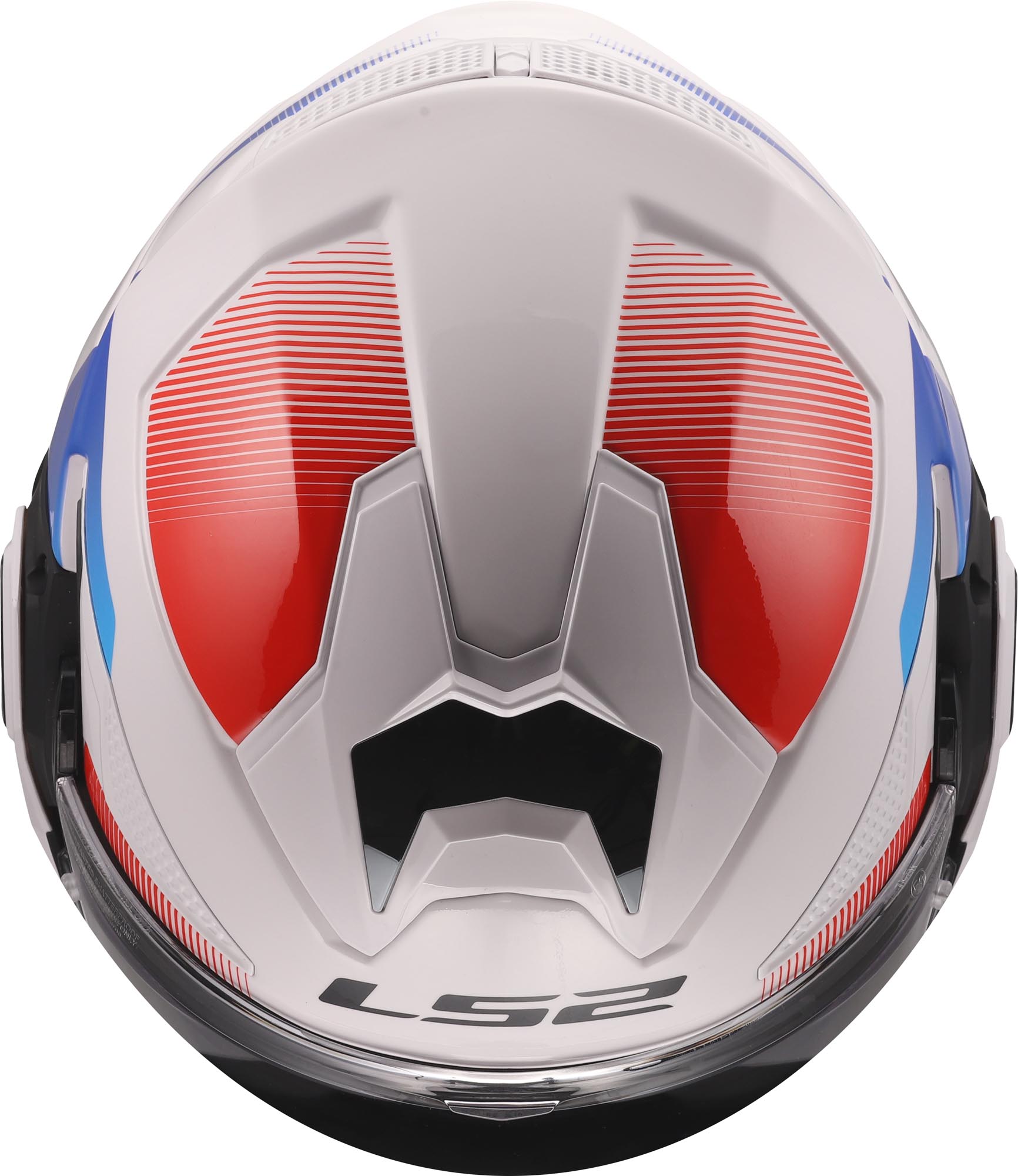 LS2 FF901 Advant X Nova Helm wit/blauw/rood XL (61/62) Figuur 16