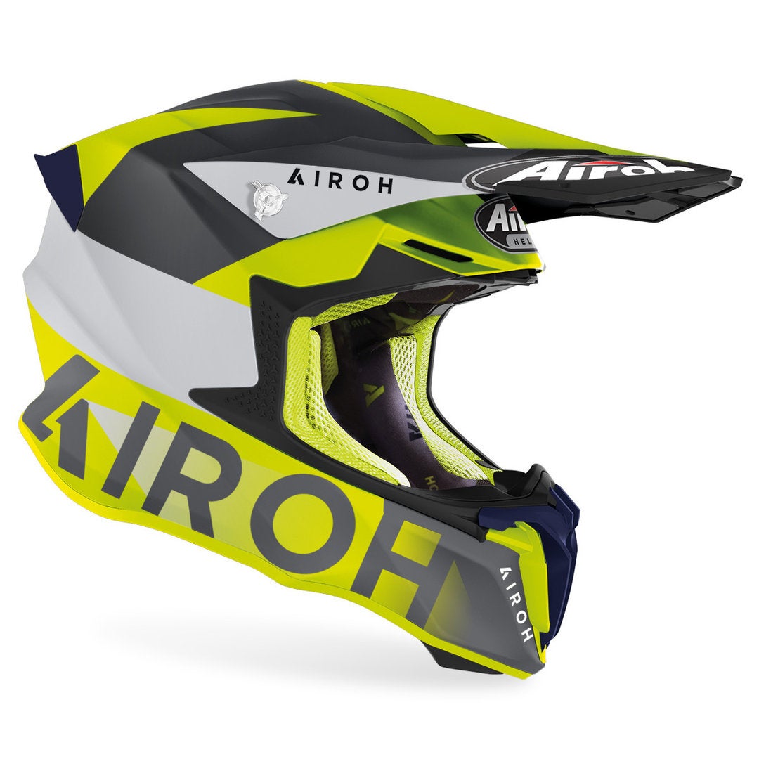 Airoh Twist 2.0 Lift Casco Motocross nero/giallo M (57/58) Figura 2