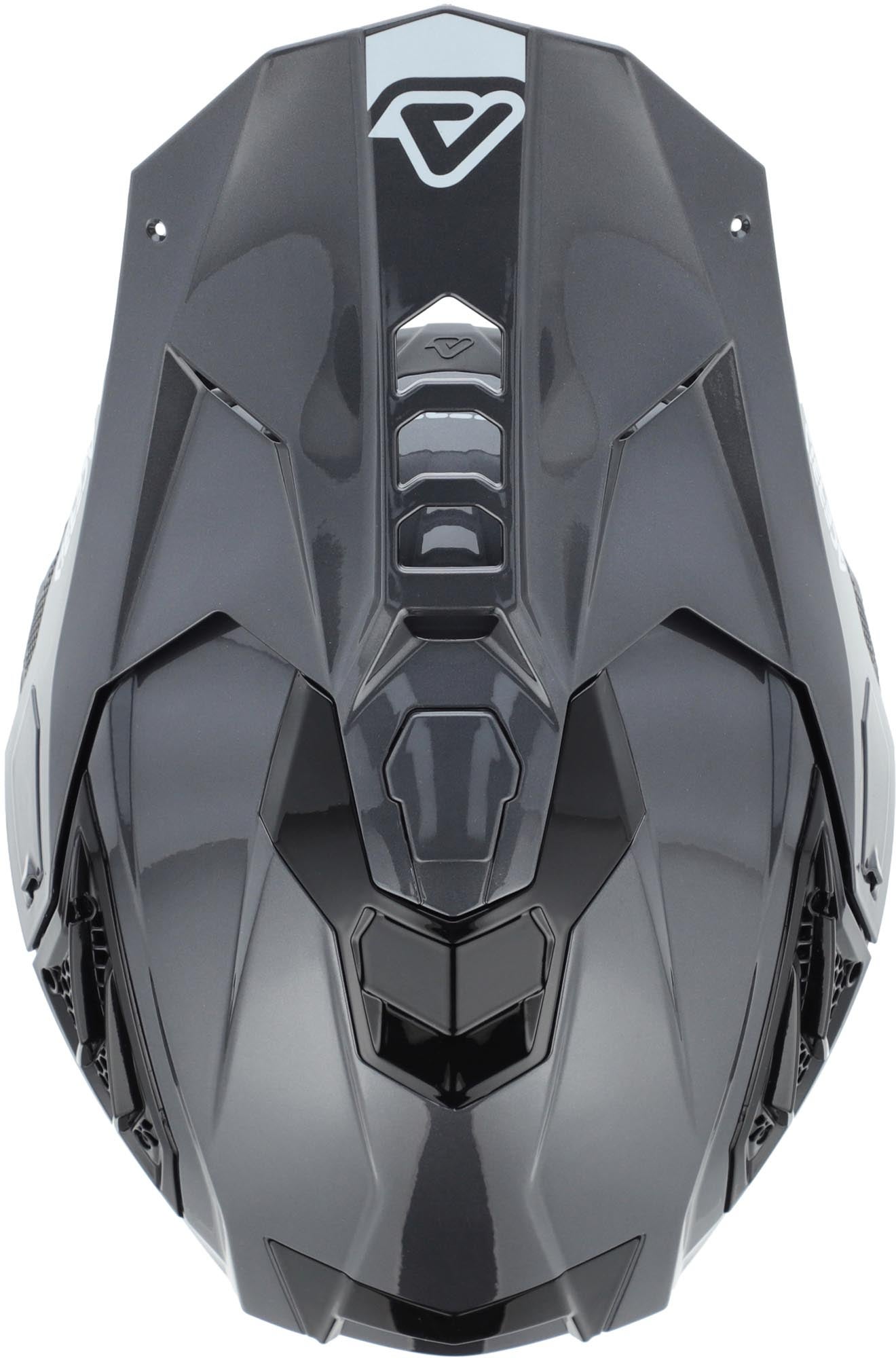 Acerbis Airstrike-X Casco da motocross Argento/Grigio M (57/58) Figura 7