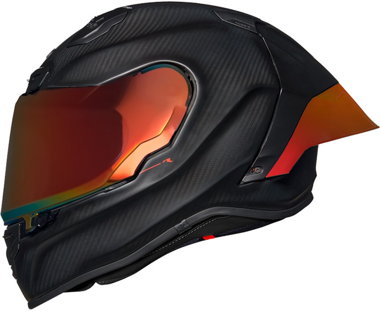 Nexx X.R3R Zero Pro Carbon 2023 Helmet black matt/red L (59/60) Figure 1