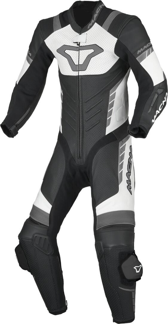 Macna Varshall Junior perforated Kids One Piece Motorcycle Leather Suit-image-957690691