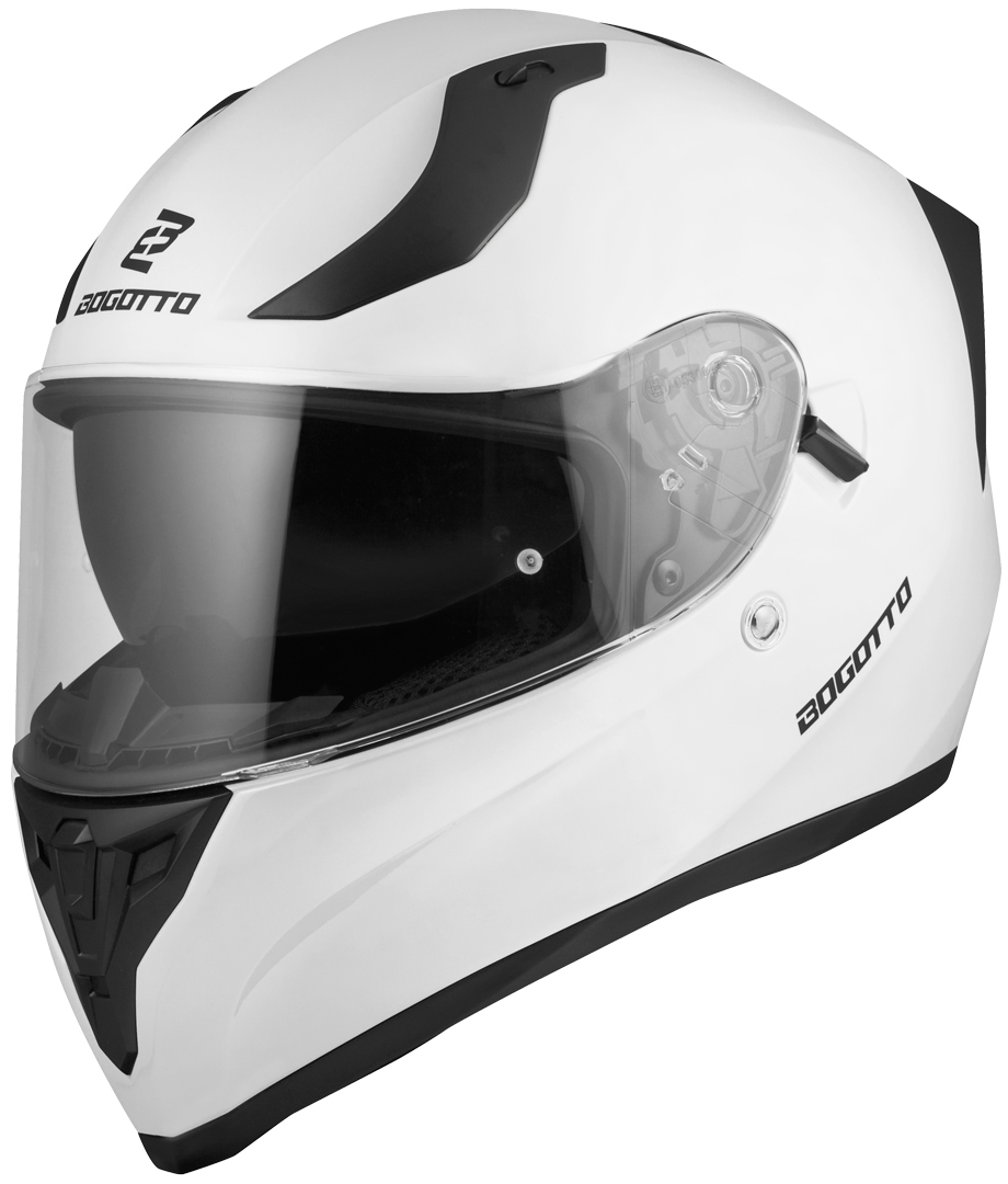 Bogotto H128 Solid Capacete Branco S Figura 2