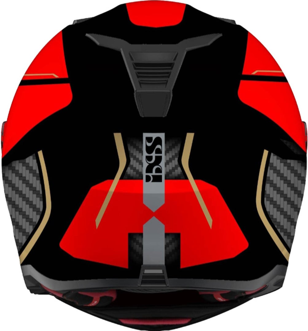 IXS iXS912 SV 2.0 Blade Casco nero opaco/rosso S (55/56) Figura 3
