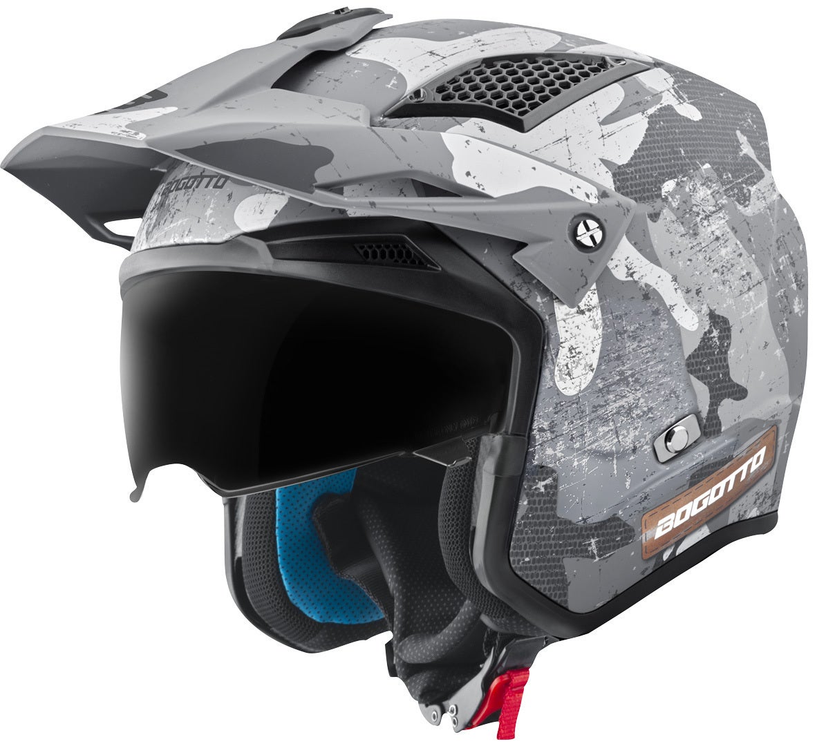 Bogotto Radic Camo 22.06 Helm weiß matt XS (53/54) Abbildung 3