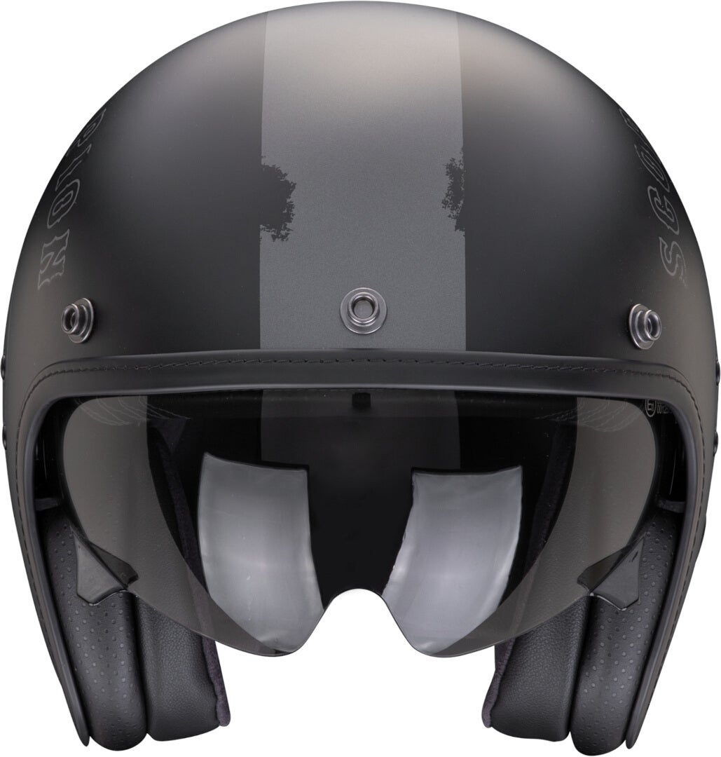 Scorpion Belfast Evo Spade Jethelm schwarz matt/silber S (55/56) Abbildung 2