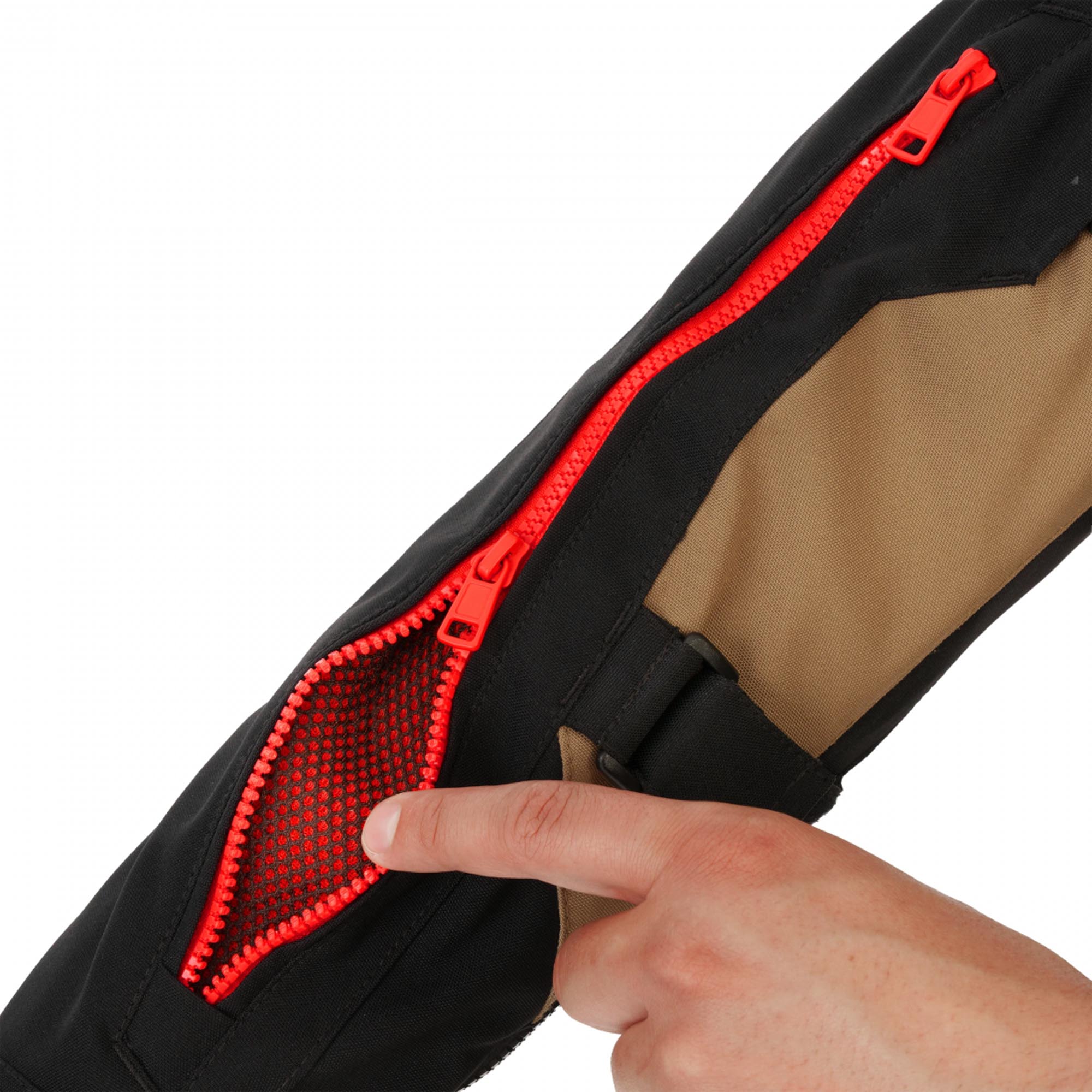 SHIMA Hero 3.0 Motorrad Textiljacke braun M Abbildung 12