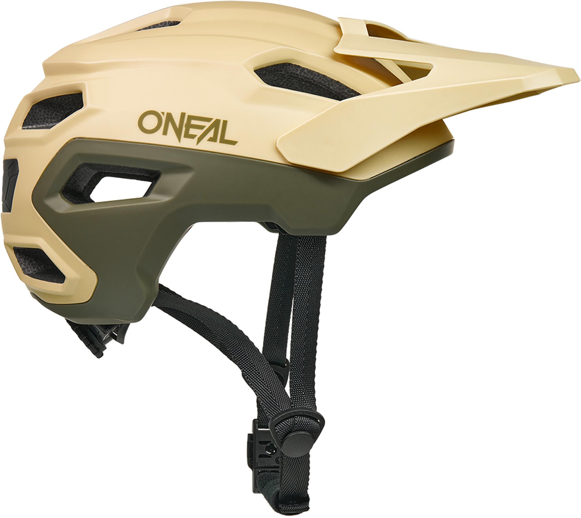Oneal Trailfinder Evo Solid Kolesarska čelada Green/Sand S/M (54-58) Slika 3