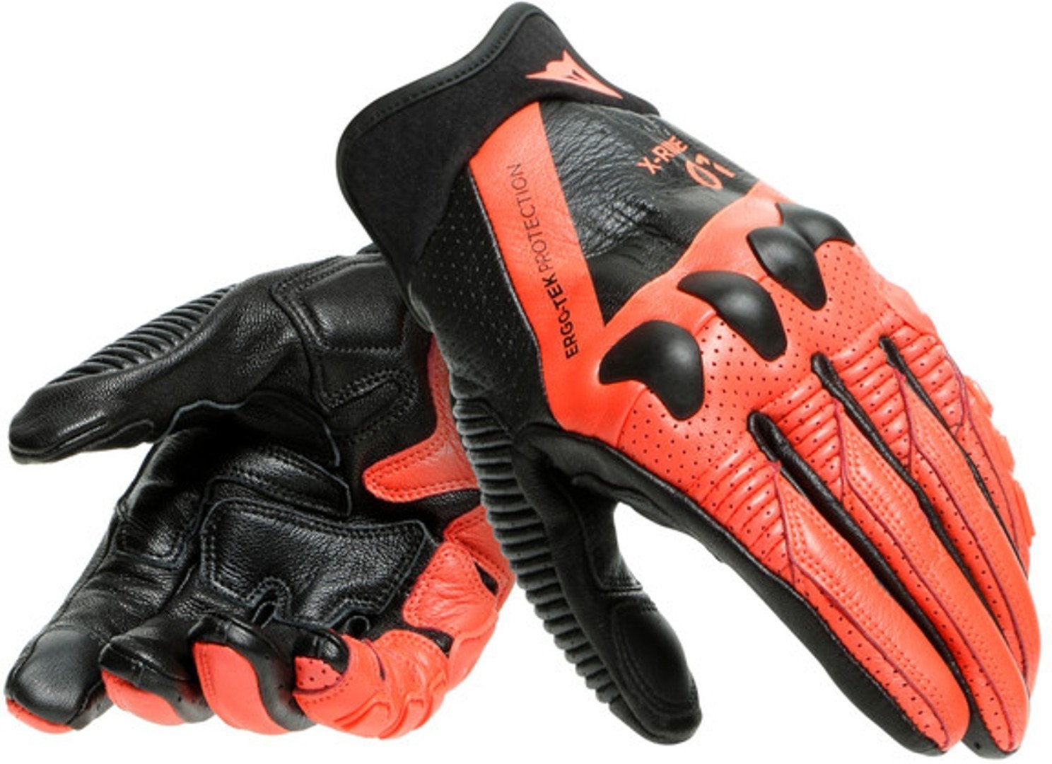 Dainese X-Ride Motorcykelhandsker sort/rød XL Figur 1