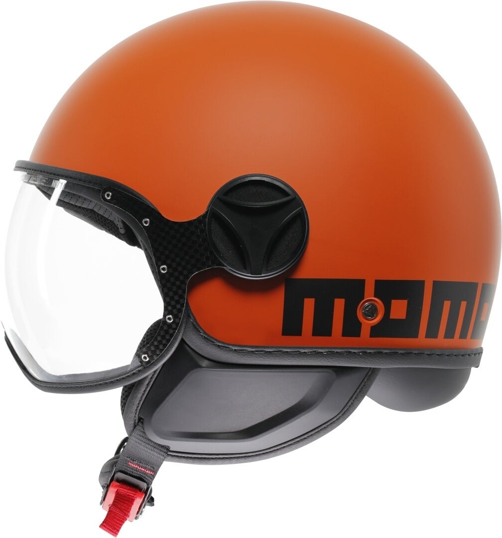 MOMO FGTR Classic Candy Cască cu reacție Orange matt M (57/58) Figura 4