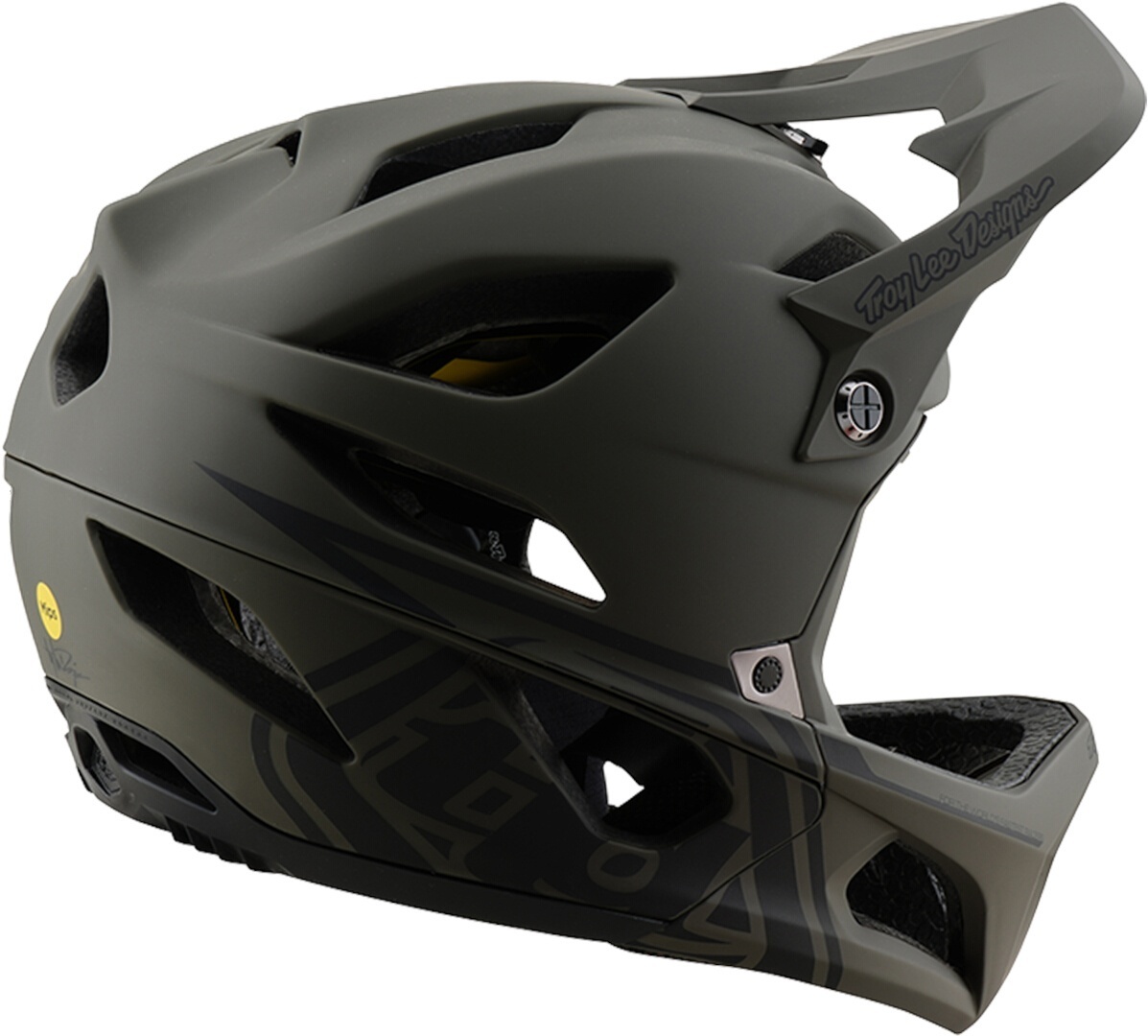 Troy Lee Designs Stage Stealth MIPS Hjälm Brown Matt XS/S Figur 5