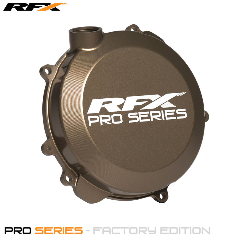 RFX Couvercle d'embrayage Pro (Anodisé dur noir)