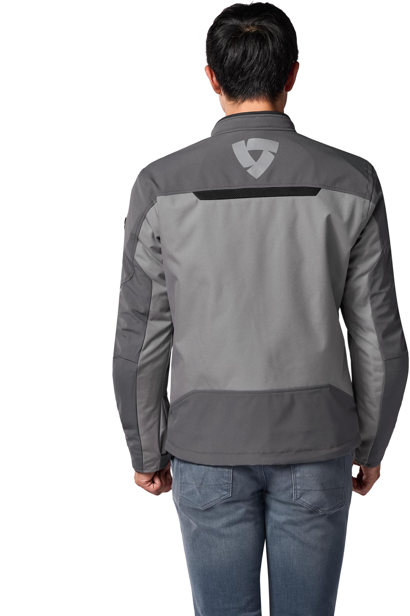 Revit Venator H2O wasserdichte Motorrad Textiljacke grau/hellgrau S Abbildung 6