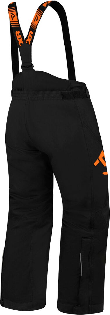 FXR Clutch 2023 Jovens Snowmobile Bib Pants preto/laranja 12 Figura 2