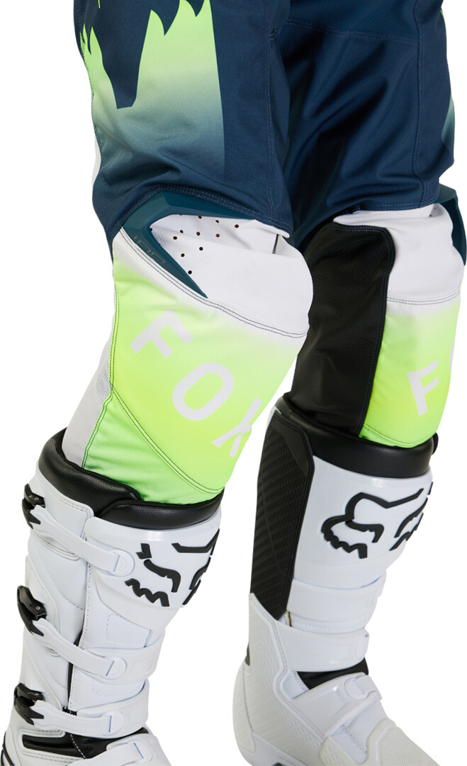 FOX 180 Flora Motocross Pants blue/white 32 Figure 5