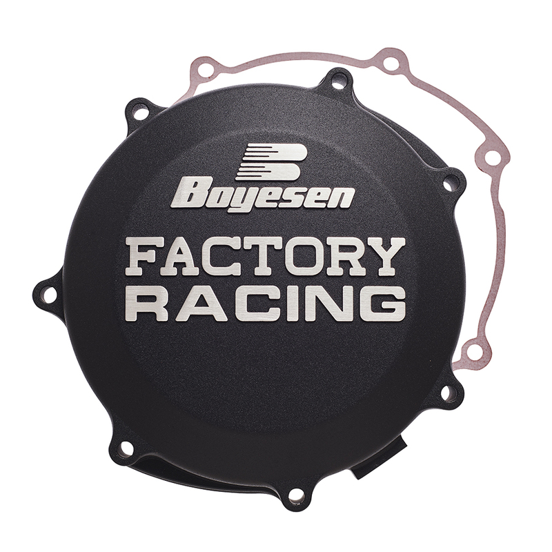 Boyesen Schwarzer Factory Racing Kupplungsdeckel Abbildung 2