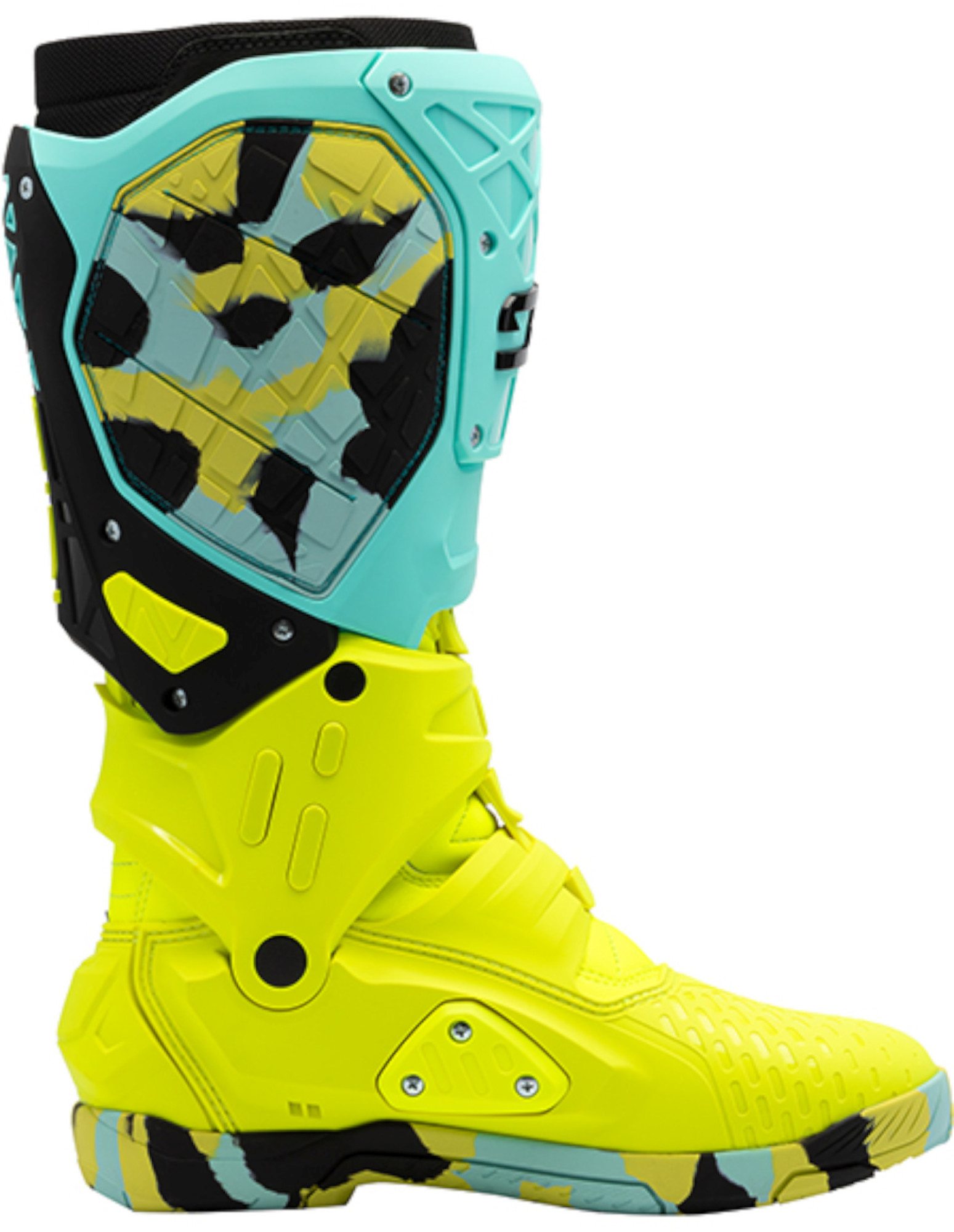 Sidi Crossair-X Botas de motocross Amarillo menta/neón 48 Figura 3