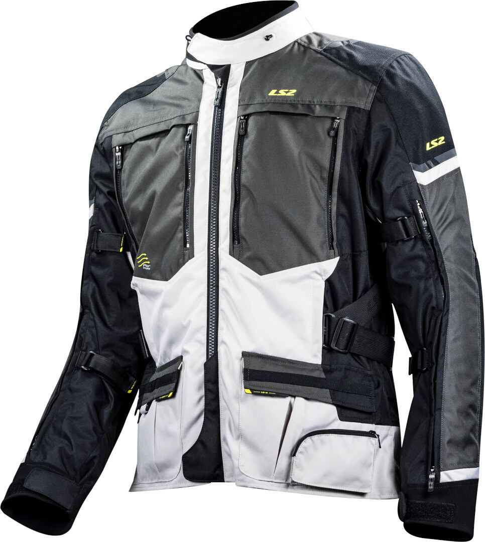 LS2 Norway Chaqueta textil de moto impermeable