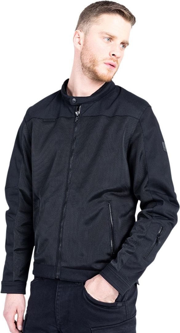 John Doe Aero Mesh Black perforated Motorcycle Textile Jacket L Figure 20