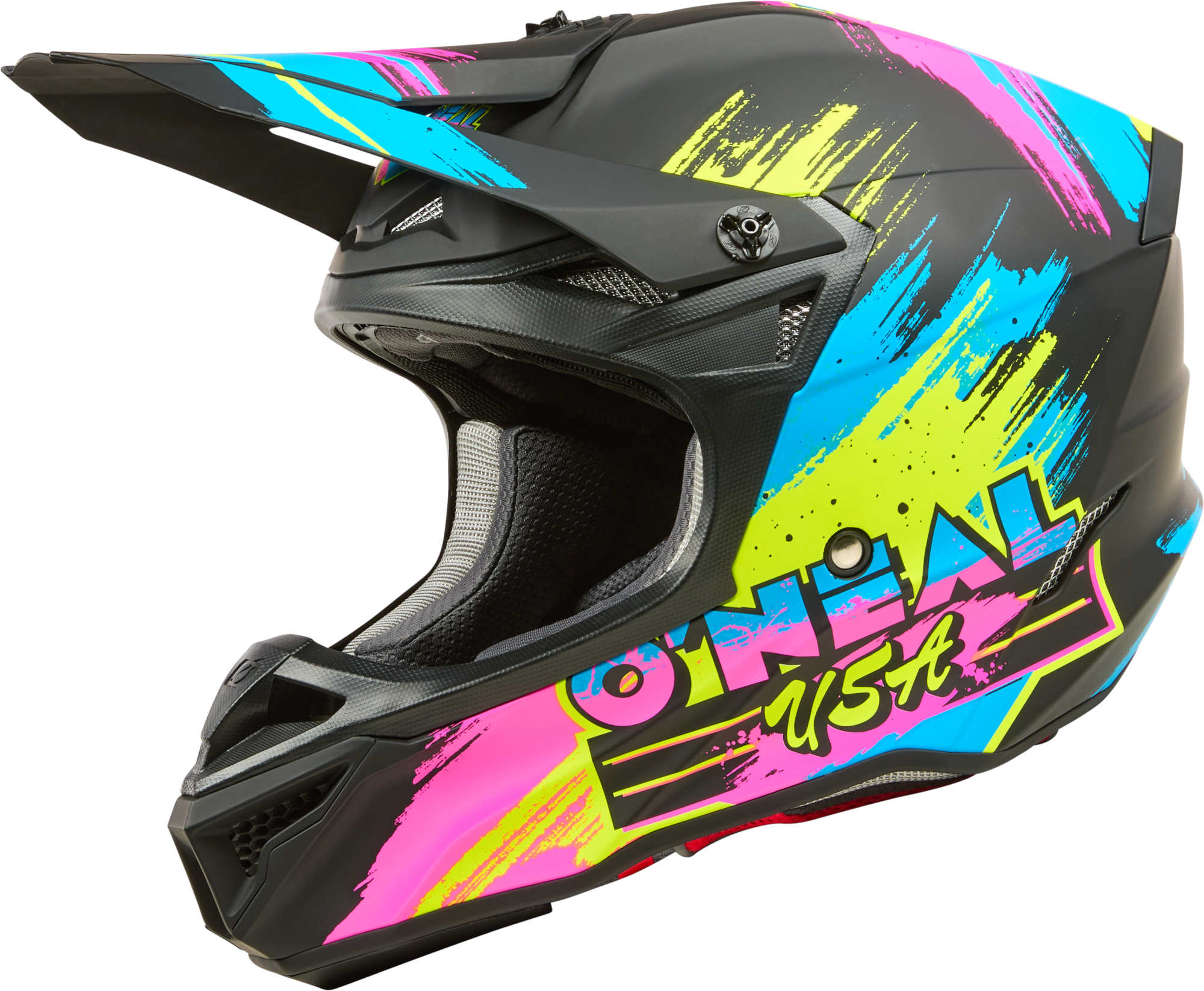 Oneal 5SRS Polyacrylite RESEDA Motocross Helm L (59/60) Abbildung 2