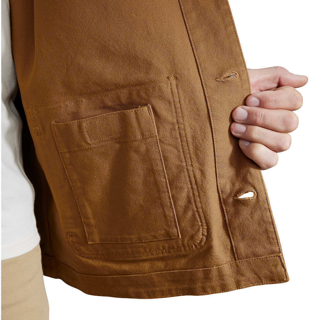 Carhartt Loose Fit Firm Duck Blanket-Lined Chore Mantel S Abbildung 5