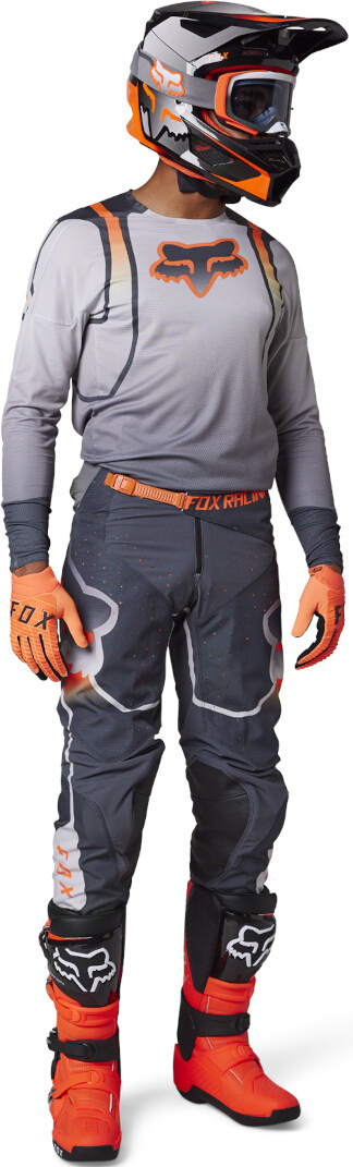 FOX 360 Vizen Motocross Jersey grau/orange L Abbildung 7