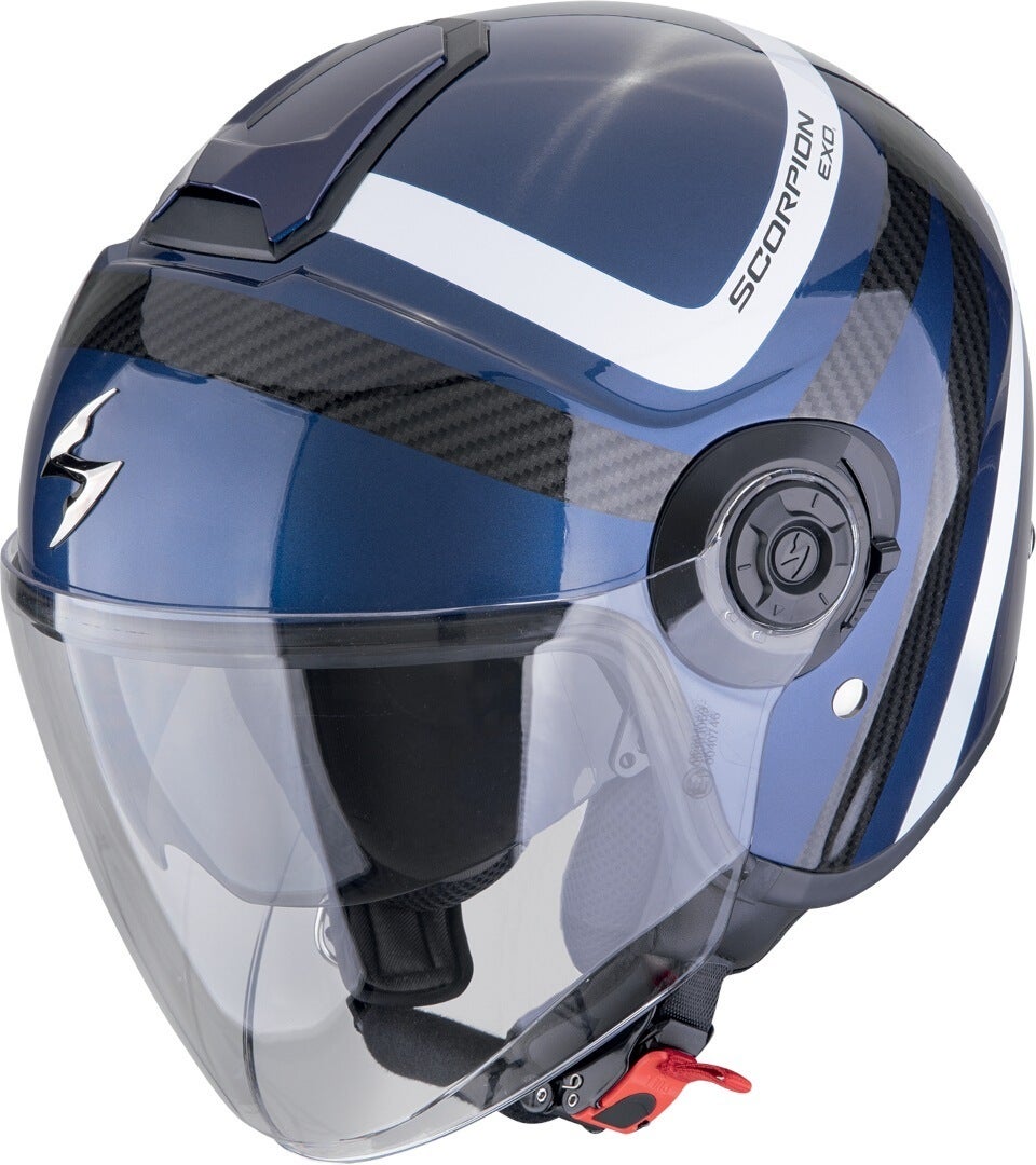 Scorpion EXO-City II Riva Jet hjelm blå/sort M (57/58) Figur 1