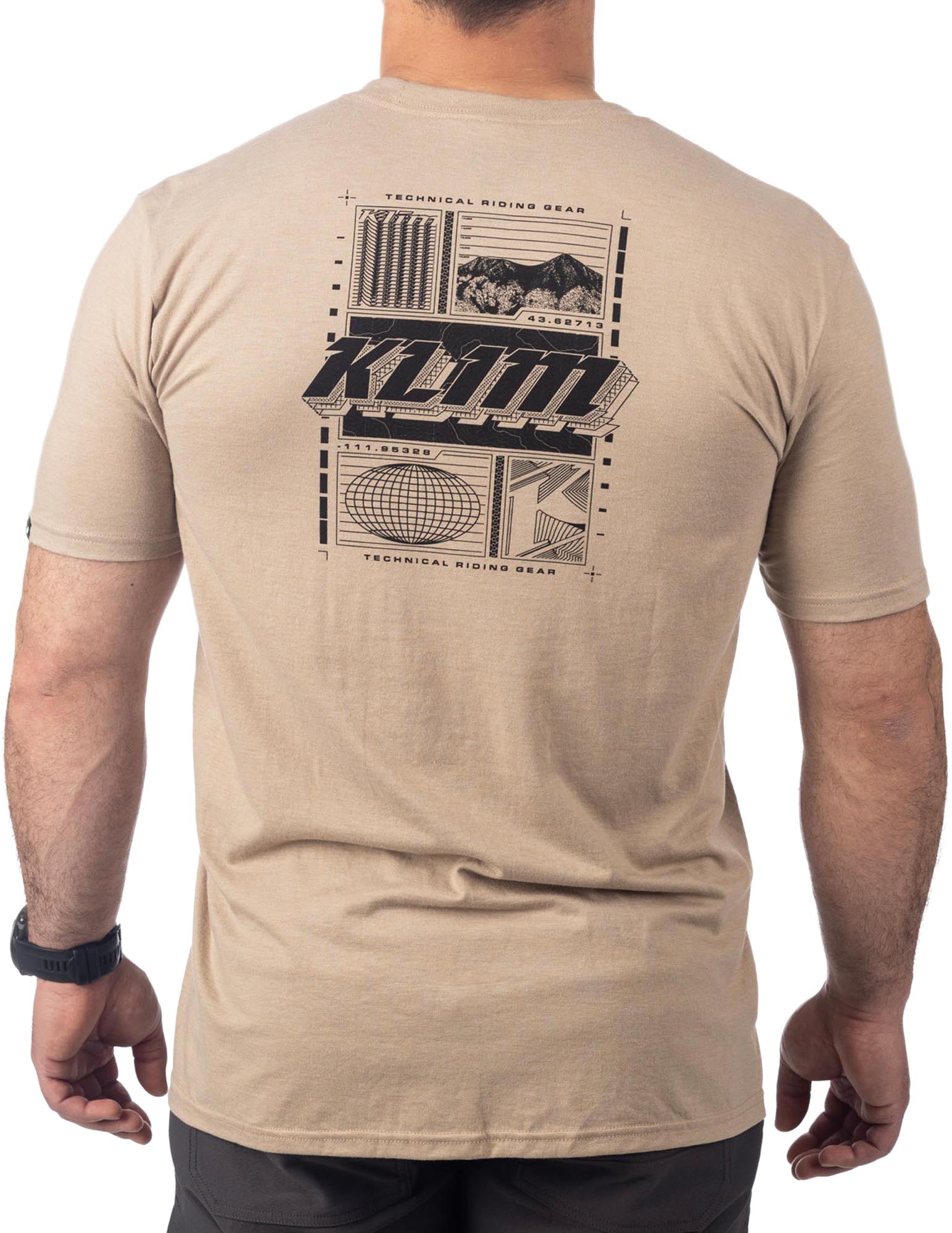 Klim Vision Tri-Blend Maglietta beige L Figura 2