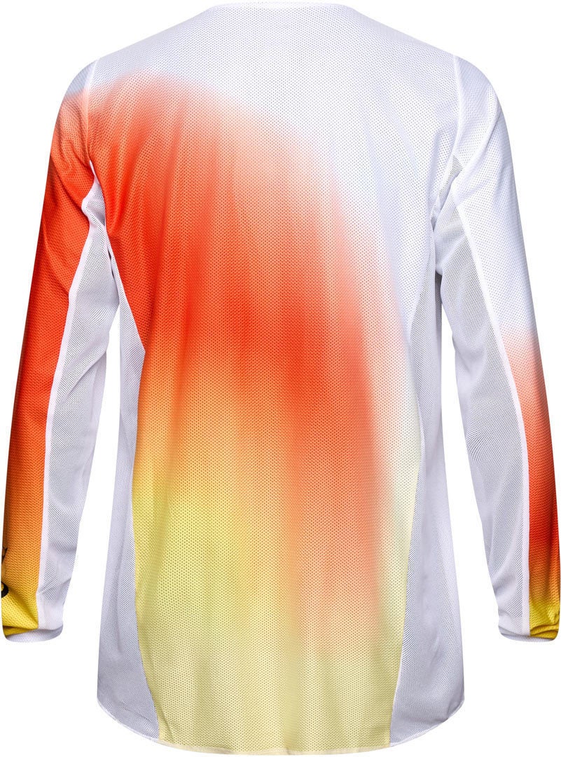 FOX 180 Air Haze Motocross trøje hvid/orange M Figur 7