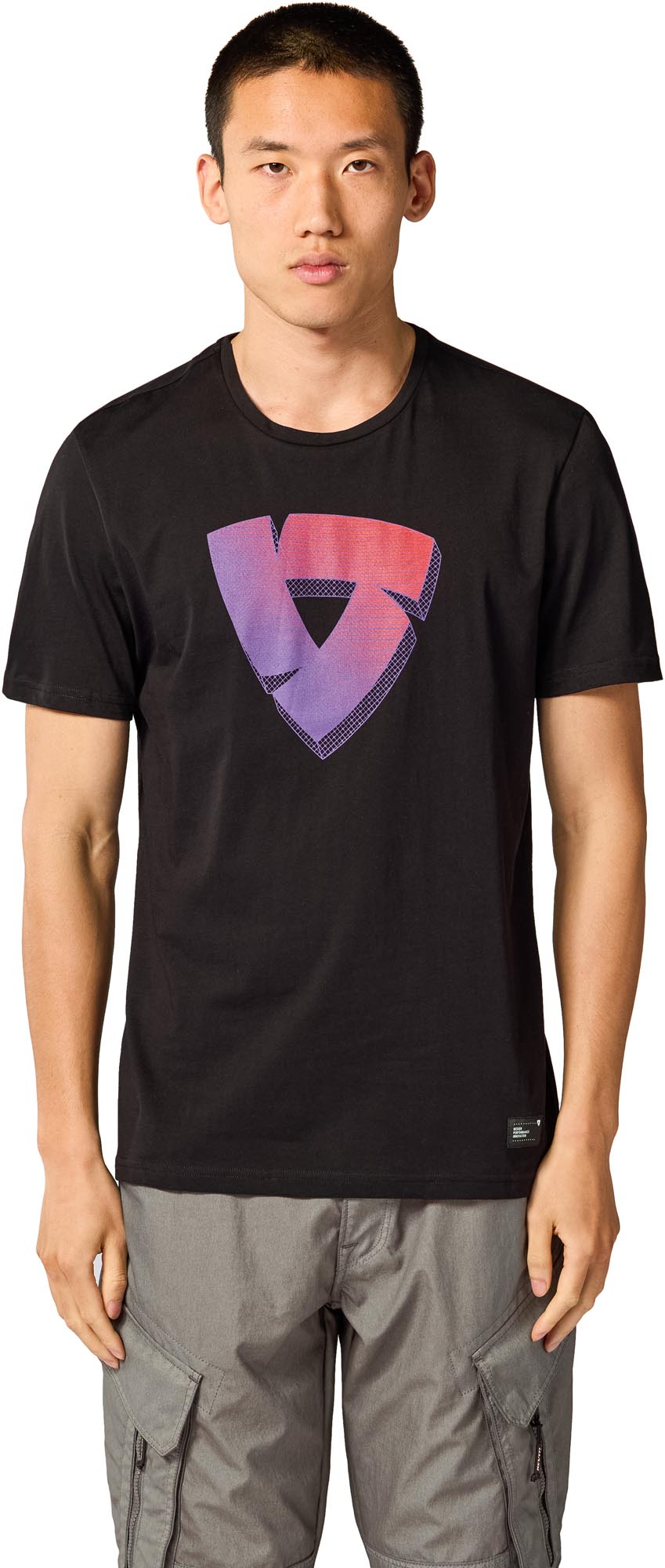 Revit Andy T-shirt Zwart L Figuur 3