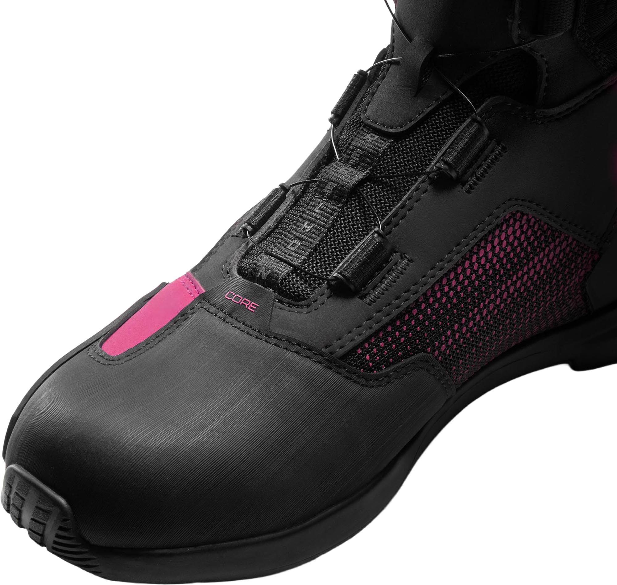 Rebelhorn Core Damen Motorrad Schuhe schwarz/rosa 42 Abbildung 8