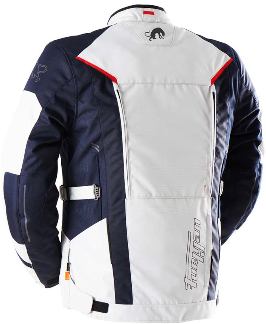 Furygan Brooks Motorfiets textiel jas wit/blauw/rood XL Figuur 2