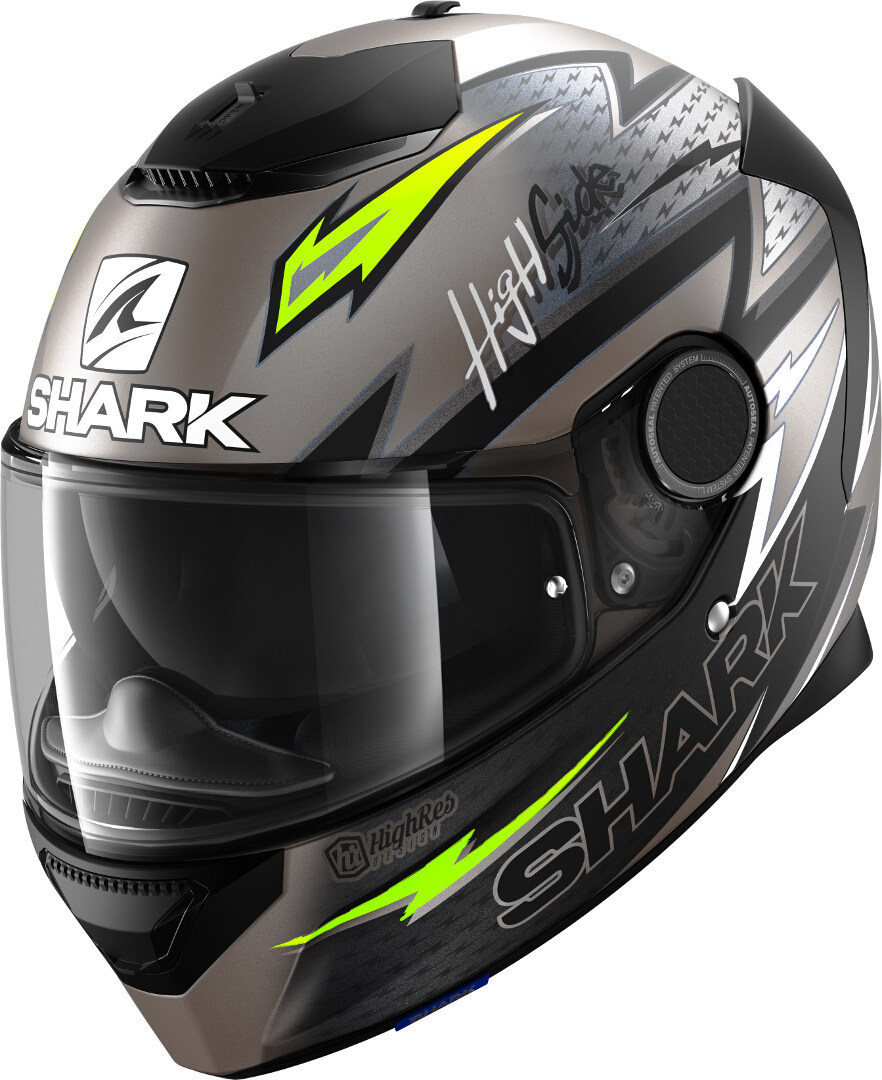 Shark Spartan Adrian Parassol Mat Casque anthracite/vert M (57/58) Figure 1