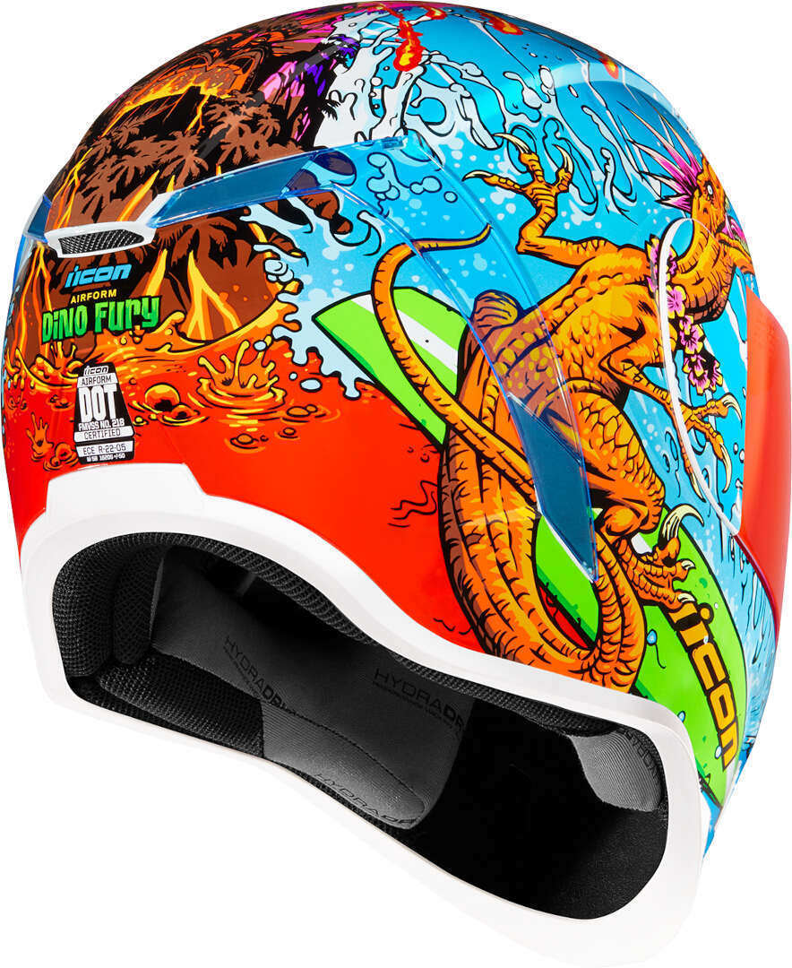 Icon Airform Dino Fury Casco S (55/56) Figura 3