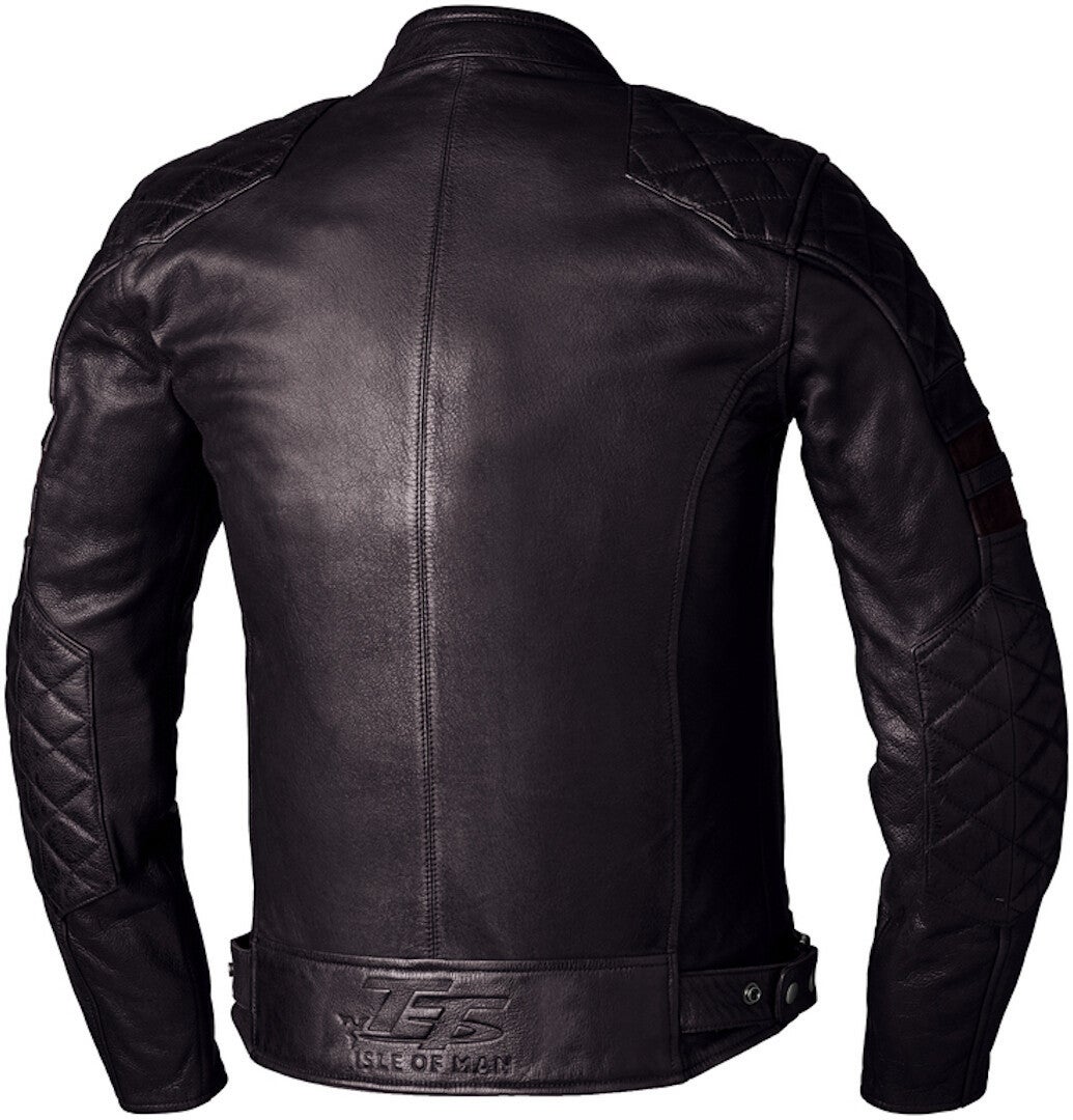 RST IOM TT Hillberry 2 Motorcycle Leather Jacket brown XL Figure 3