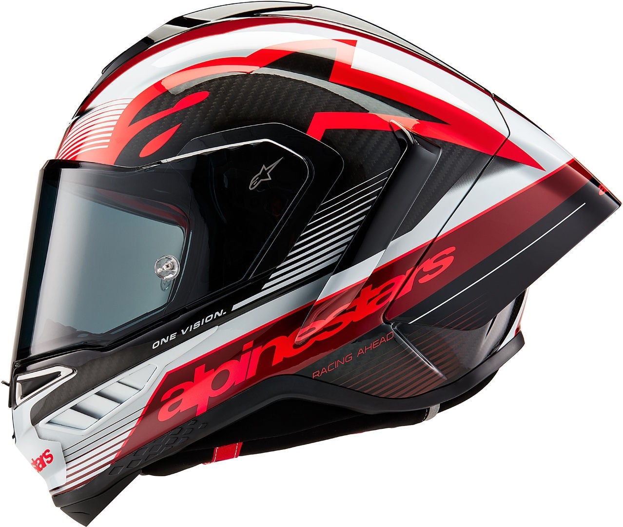 Alpinestars Supertech R10 Team Carbon Hjelm svart/rød/hvit XL (61/62) Figur 5