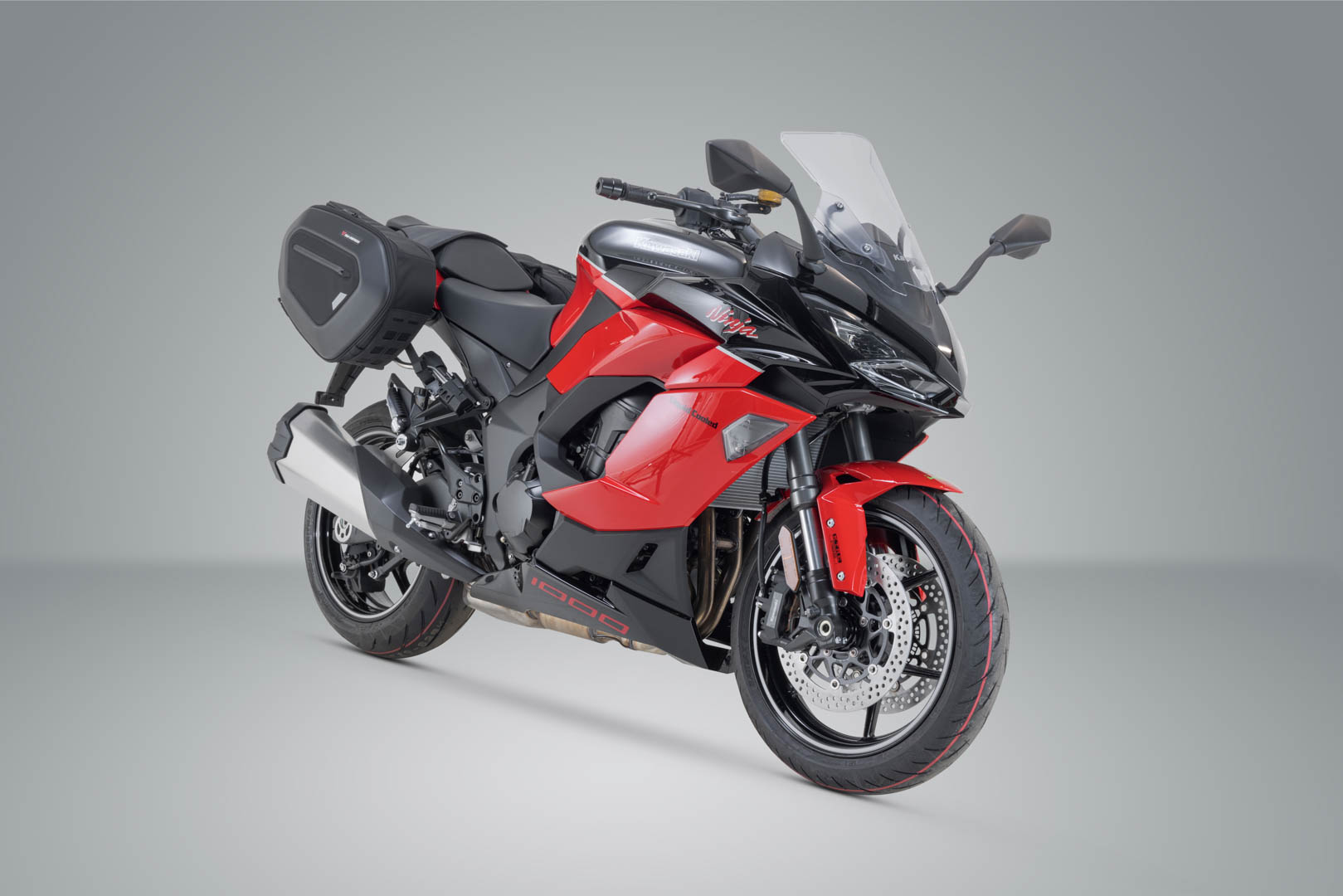 SW-Motech PRO BLAZE H sadelväska set - Svart. Kawasaki Z 1000 SX, Ninja 1000SX, 1100SX/SE. Figur 2