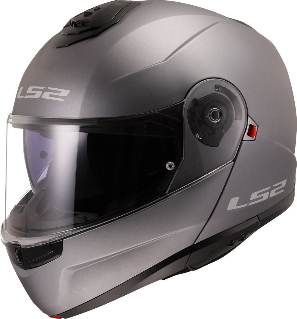 LS2 FF908 Strobe II Solid ヘルメット チタンマット L(59/60) 図1