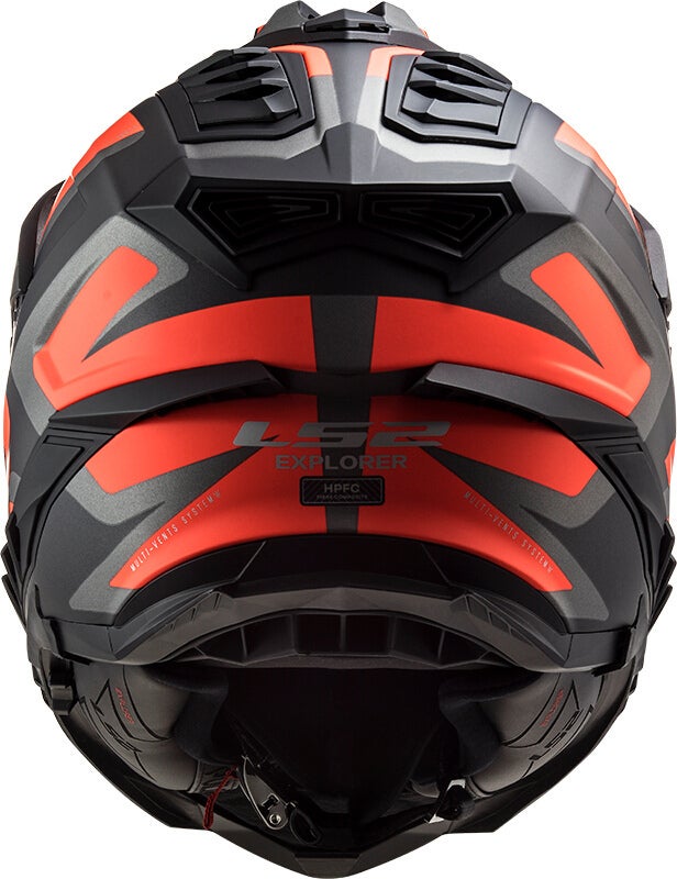 Side view of LS2 MX701 Explorer Alter Matt Motocross Helmet