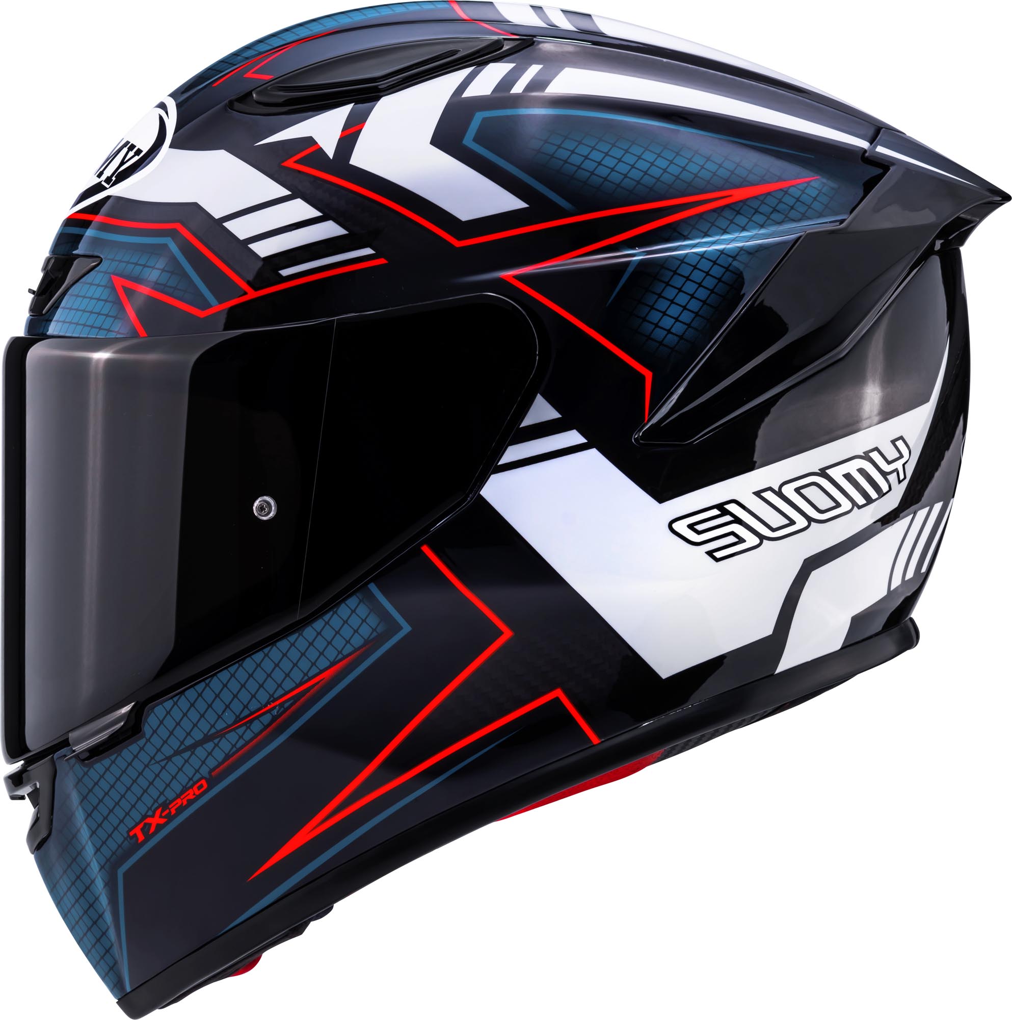 Suomy TX-Pro Flawless Capacete azul escuro/branco L (59/60) Figura 2