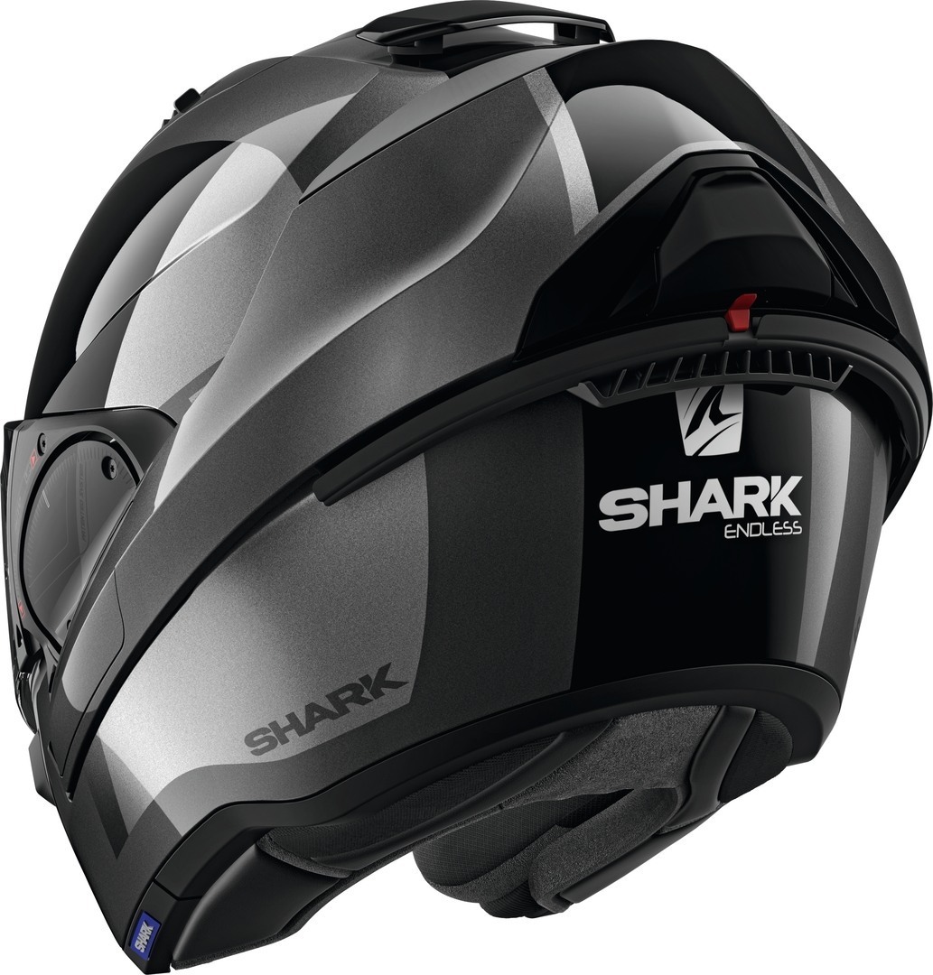 Shark Evo-ES Endless Klapphelm schwarz/grau M (57/58) Abbildung 5