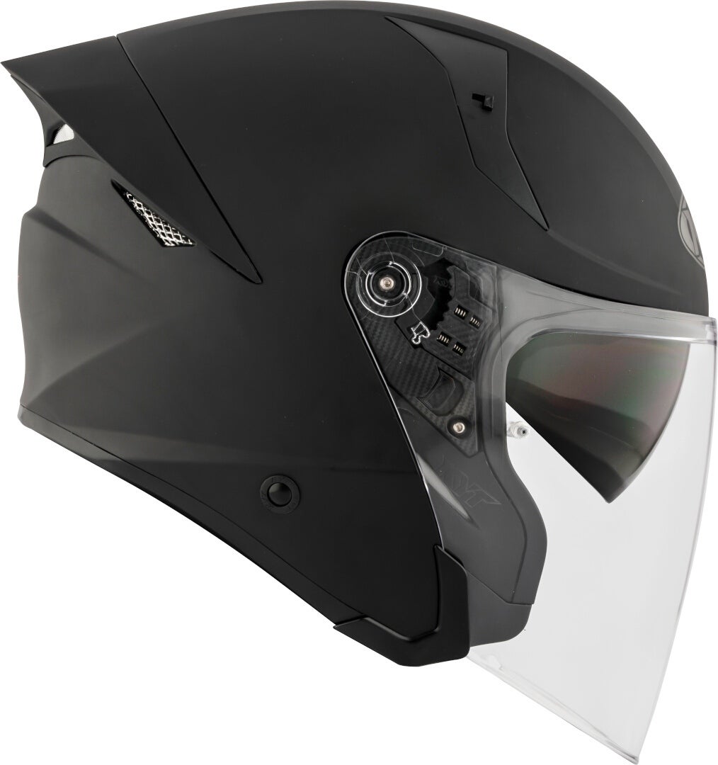 KYT TTR-Jet Plain Jet hjelm Black Matt S (55/56) Figur 6