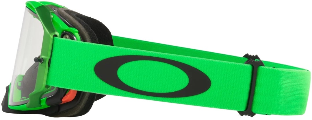 Oakley Airbrake Clear Motocross Goggles green/black ▻ shop now at
