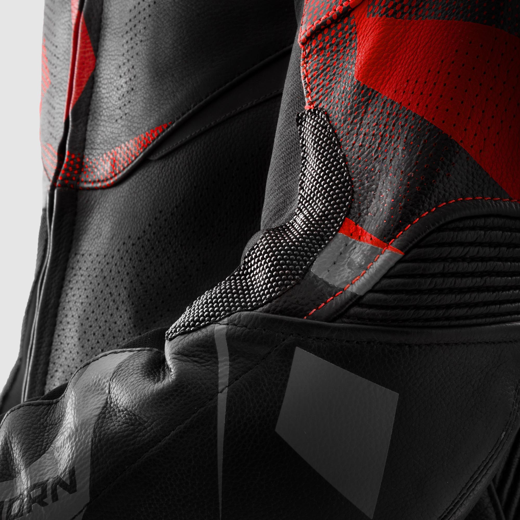 Side view of Rebelhorn Inferno Motorcycle Leather Jacket