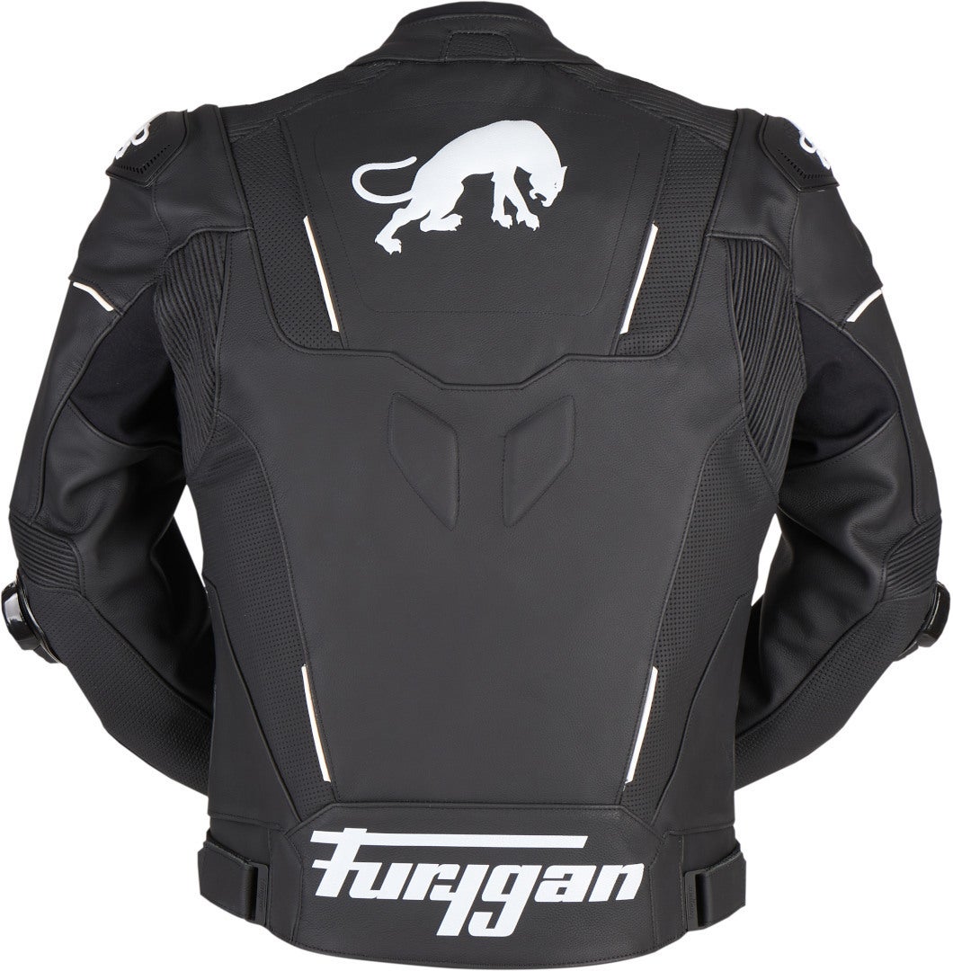 Furygan Raptor Evo 2 Motorcycle Leather Jacket black/white XXL Figure 3